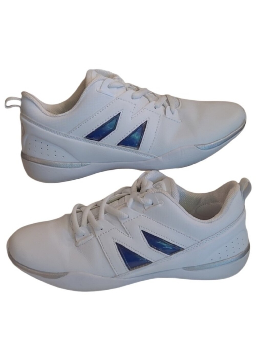 GK Elite Women's Accent 2.0 Cheer Shoes Faux Leather Sporty Athletic Sneakers